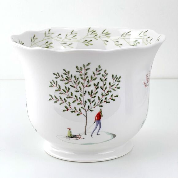 Planter Portmeirion Floral  Porcelain Romance Cache Pot Planter Ice Bucket - Picture 4 of 9